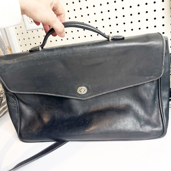 COACH | Morgan #6457 LEATHER LAPTOP MESSENGER BAG - Picture 3 of 14